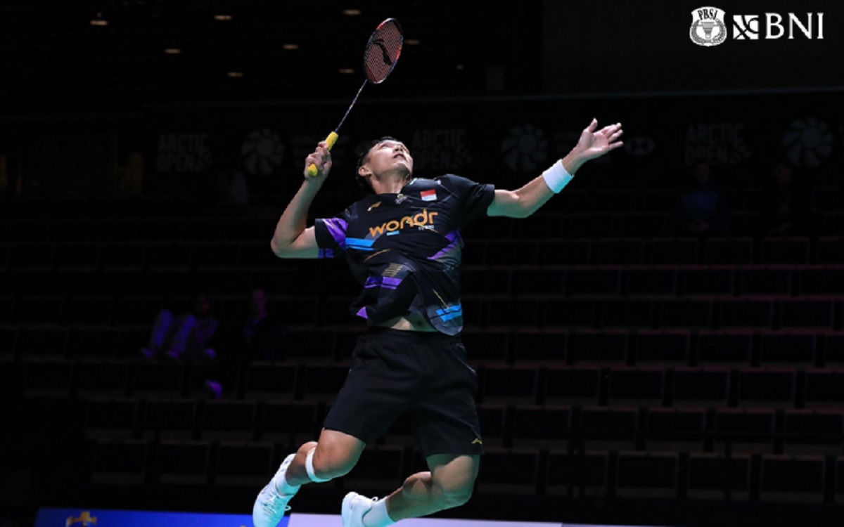 Hasil Arctic Open 2024: Jonatan Christie Melenggang ke 16 Besar, Sikat Wakil Taiwan 2 Gim Langsung!