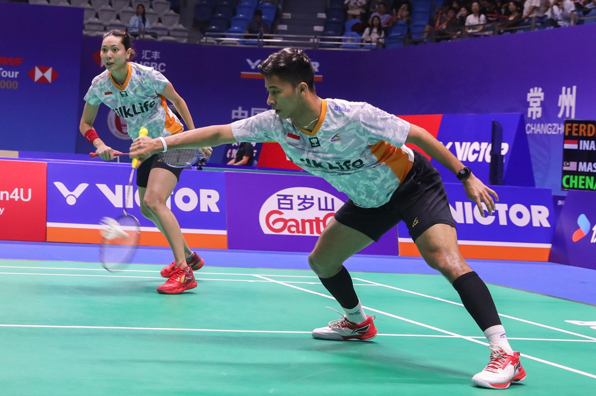 Hasil Perempatfinal China Open 2024: Dejan Ferdinansyah/Gloria Emanuelle Hantam Wakil Malaysia