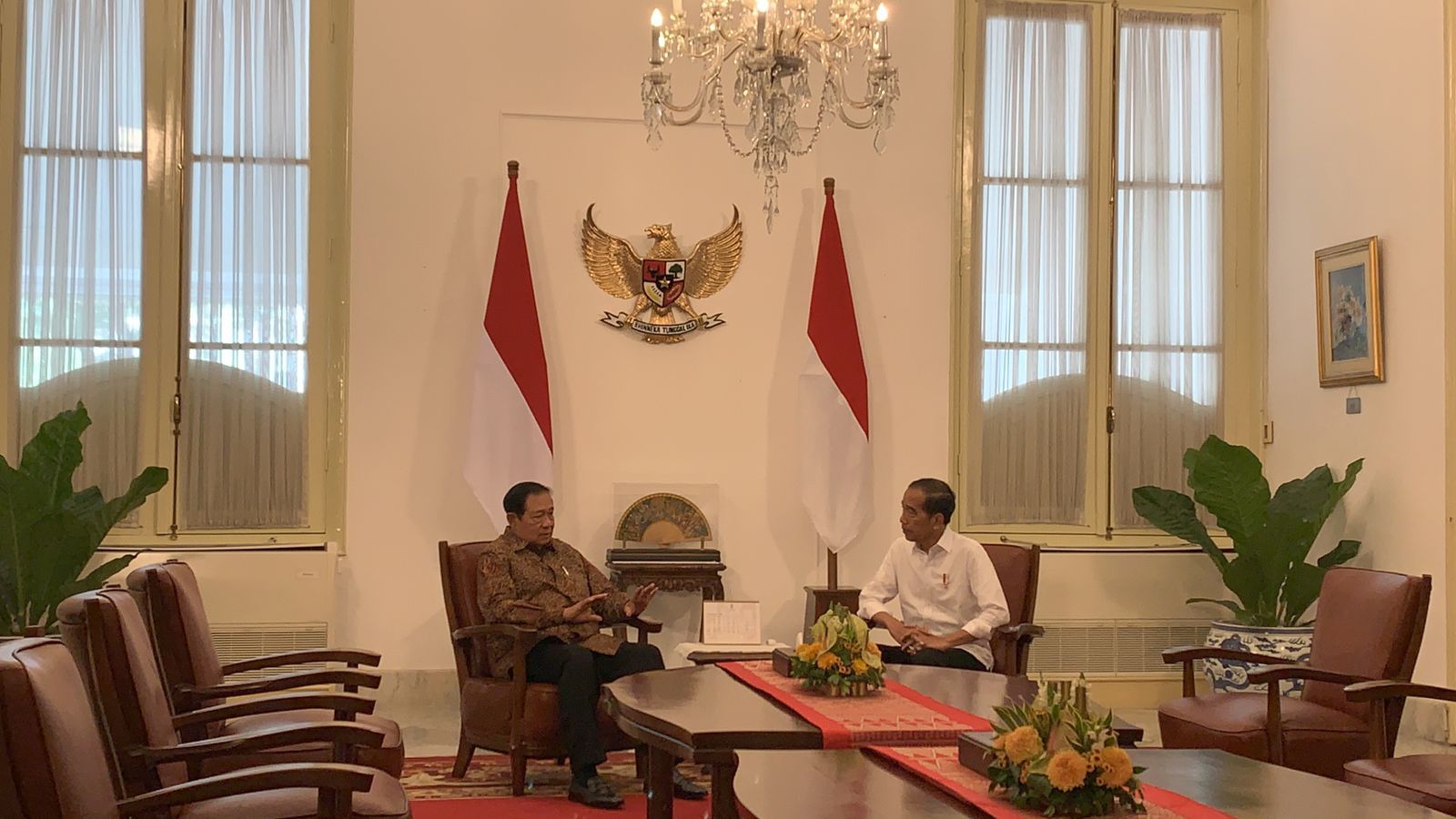 SBY Bertemu Jokowi di Istana Merdeka, Ada Apa?